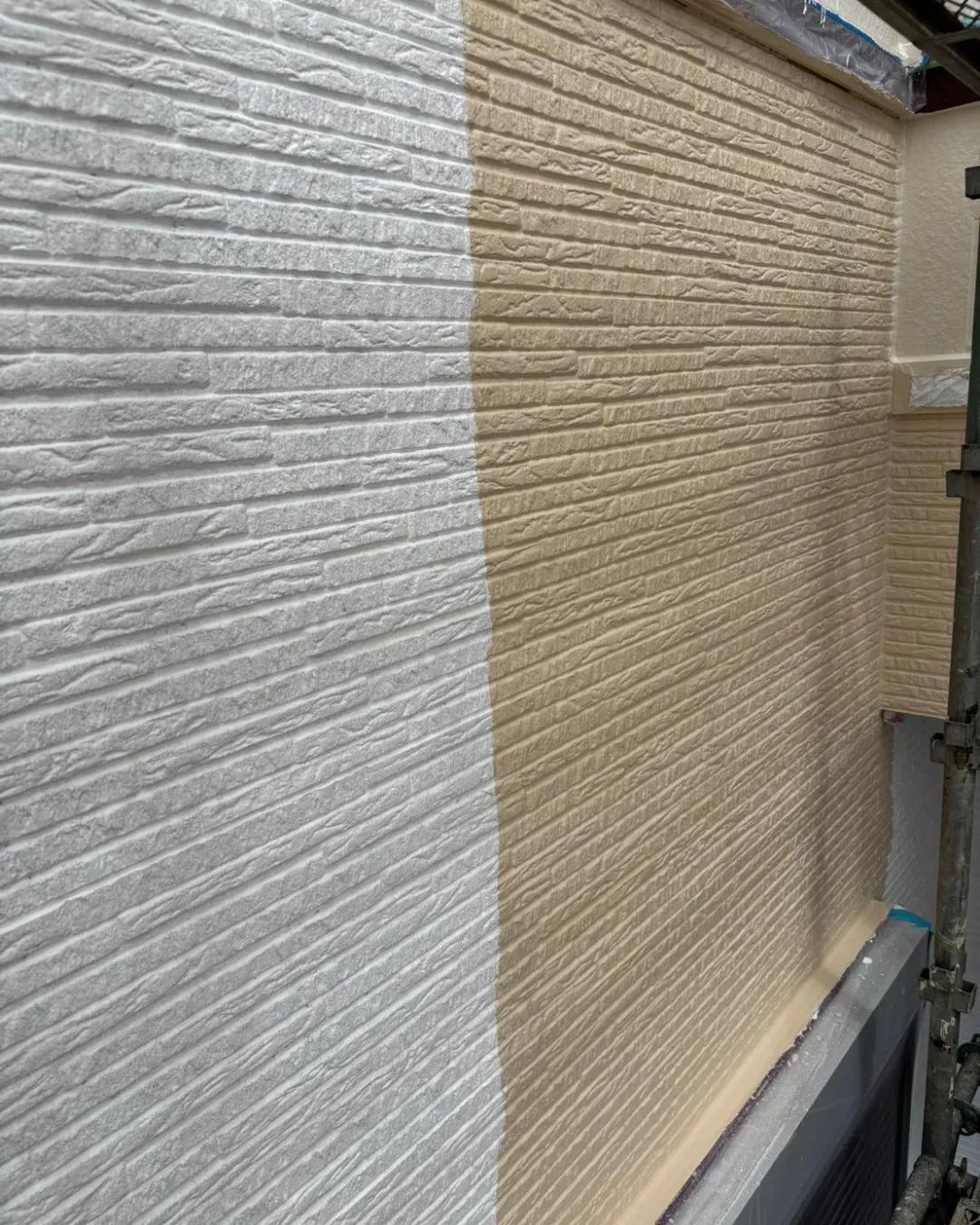 ー松戸市K様邸外壁中塗り他（屋根・外壁塗装工事）－