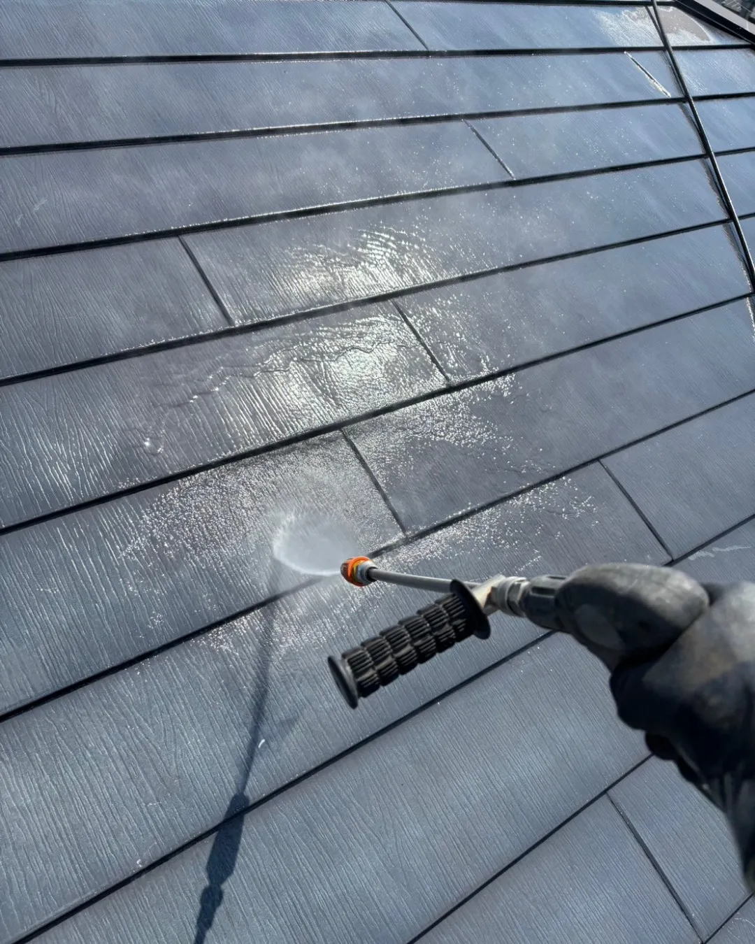 ー松戸市M様邸高圧洗浄(屋根・外壁塗装工事)-