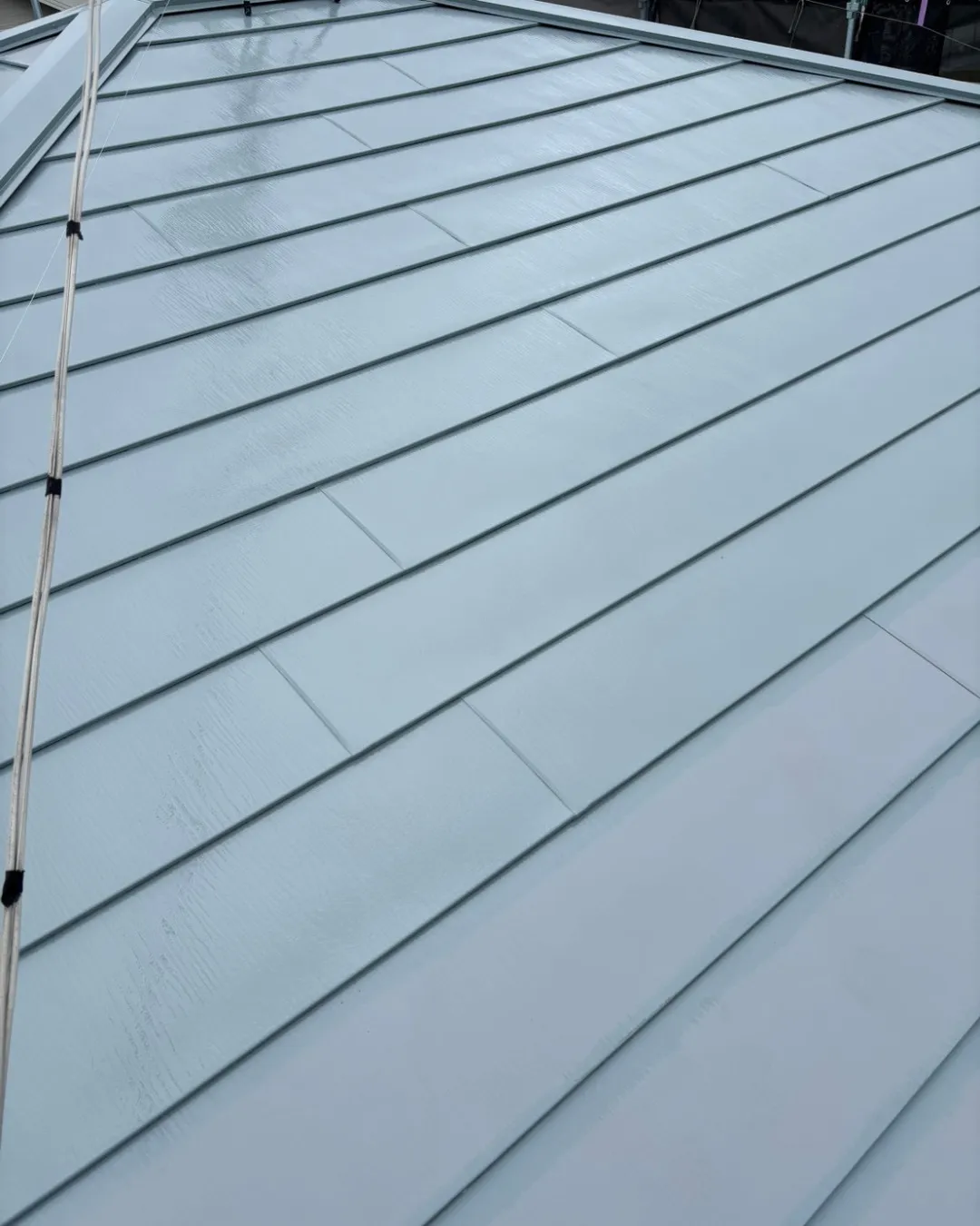 ー松戸市M様邸屋根中塗り（屋根・外壁塗装工事）－