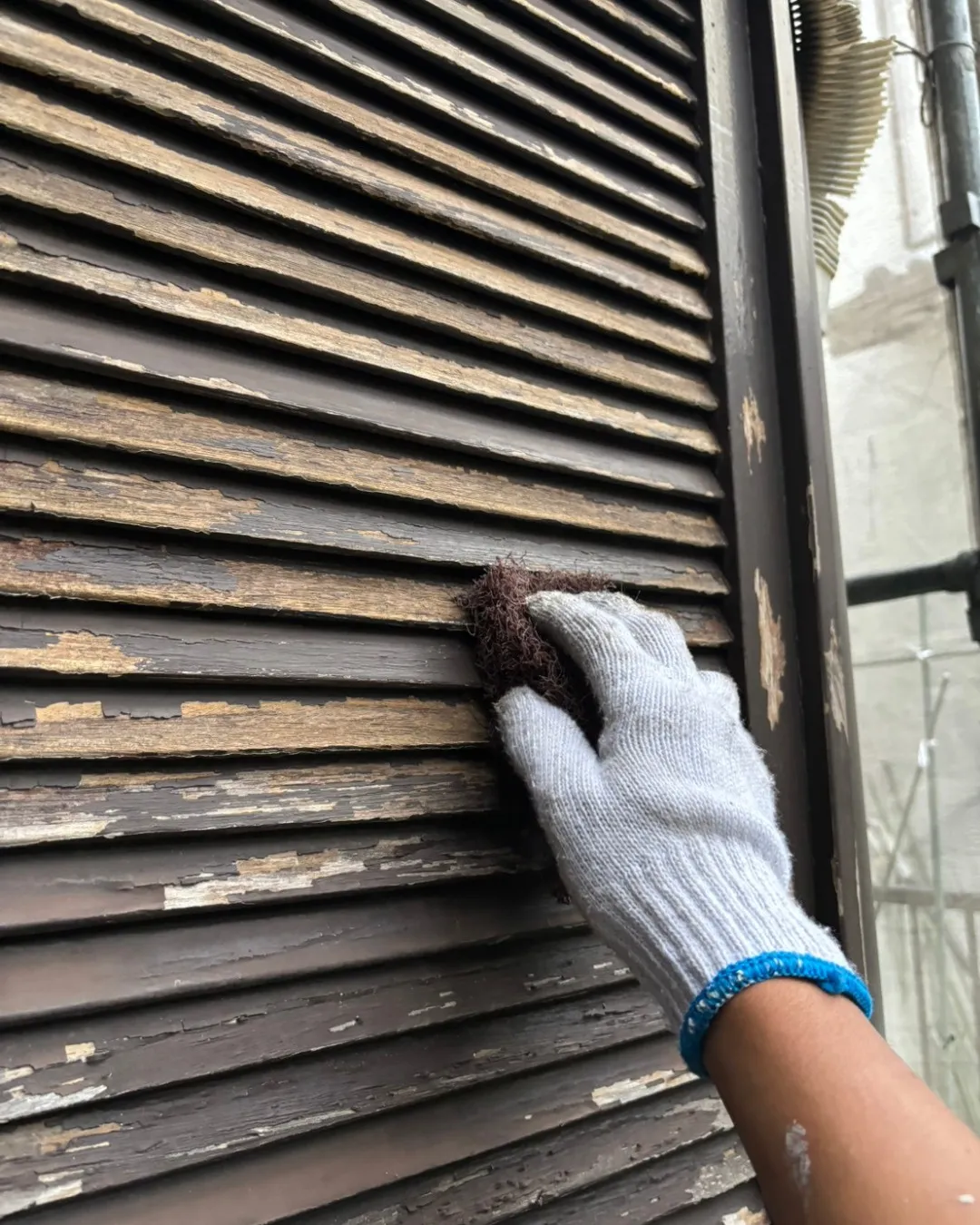 ー松戸市H様邸高圧洗浄（外壁塗装工事）－