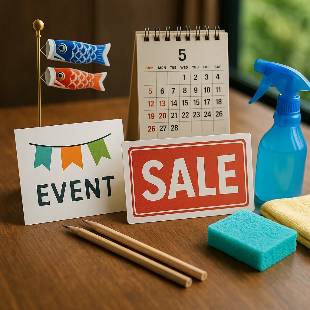 松戸市5月のイベント情報と割引キャンペーン｜有限会社ケーアイ美装