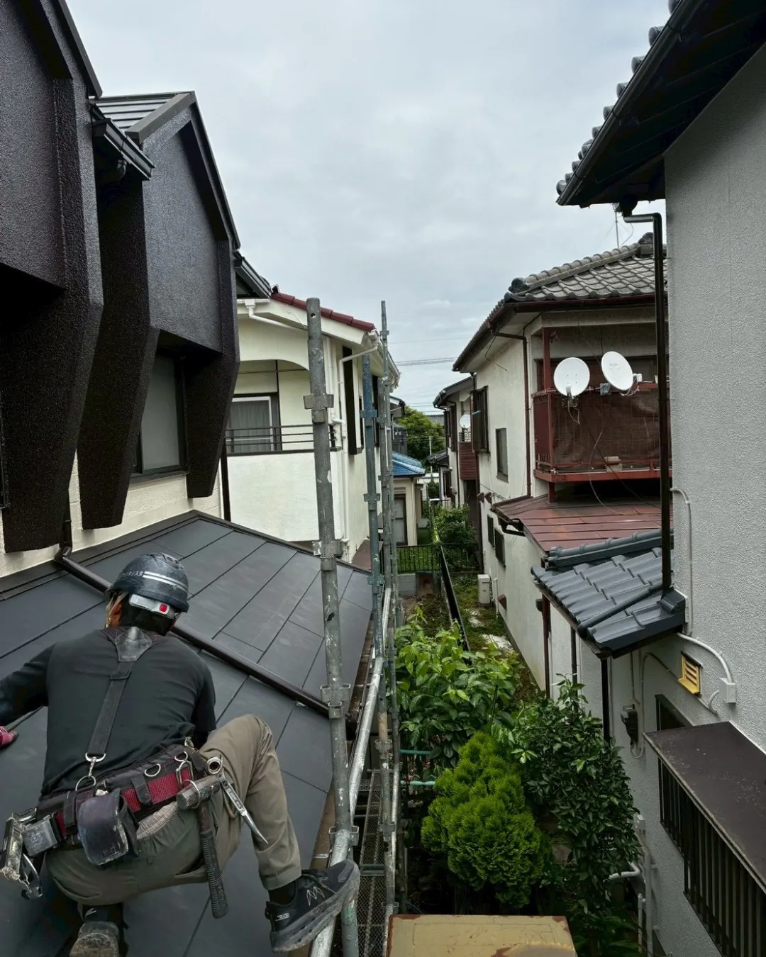 ー松戸市H様邸足場解体（外壁塗装工事）－