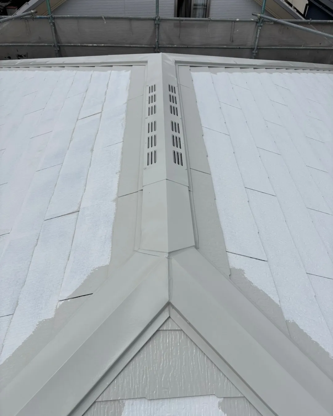 ー松戸市K様邸屋根中塗り他（屋根・外壁塗装工事）－