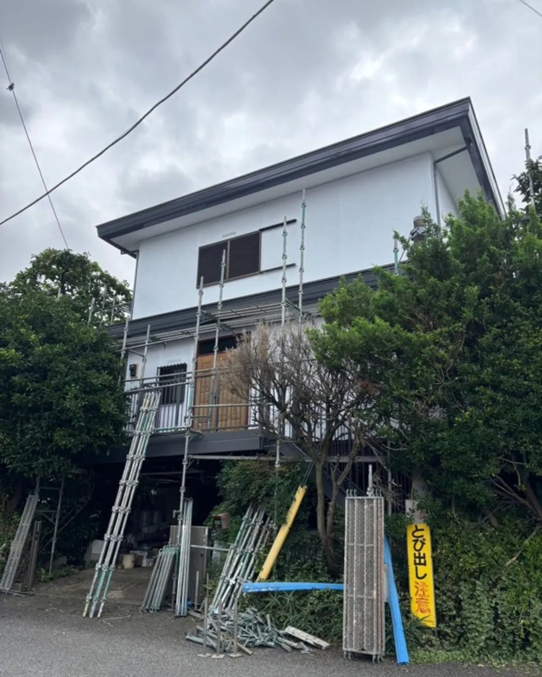 ー松戸市M様邸足場解体他(屋根・外壁塗装工事)-