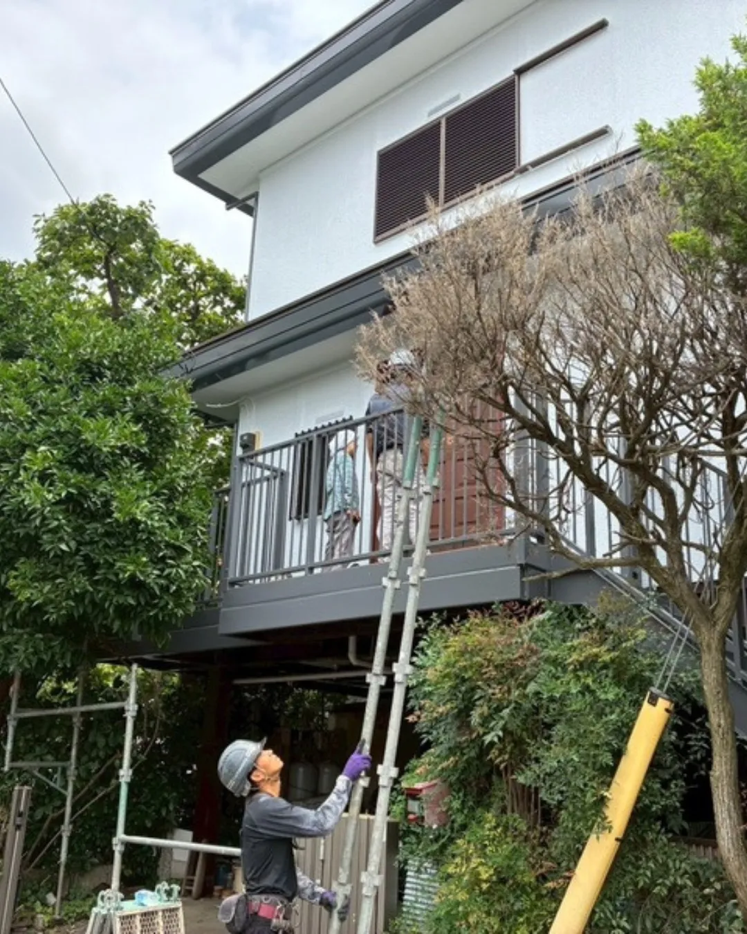 ー松戸市M様邸足場解体他(屋根・外壁塗装工事)-