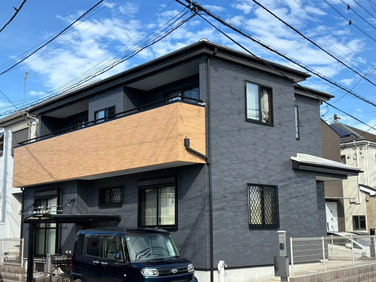 千葉県松戸市大橋   　K様邸　   屋根・外壁塗装工事   　2026年6月完工