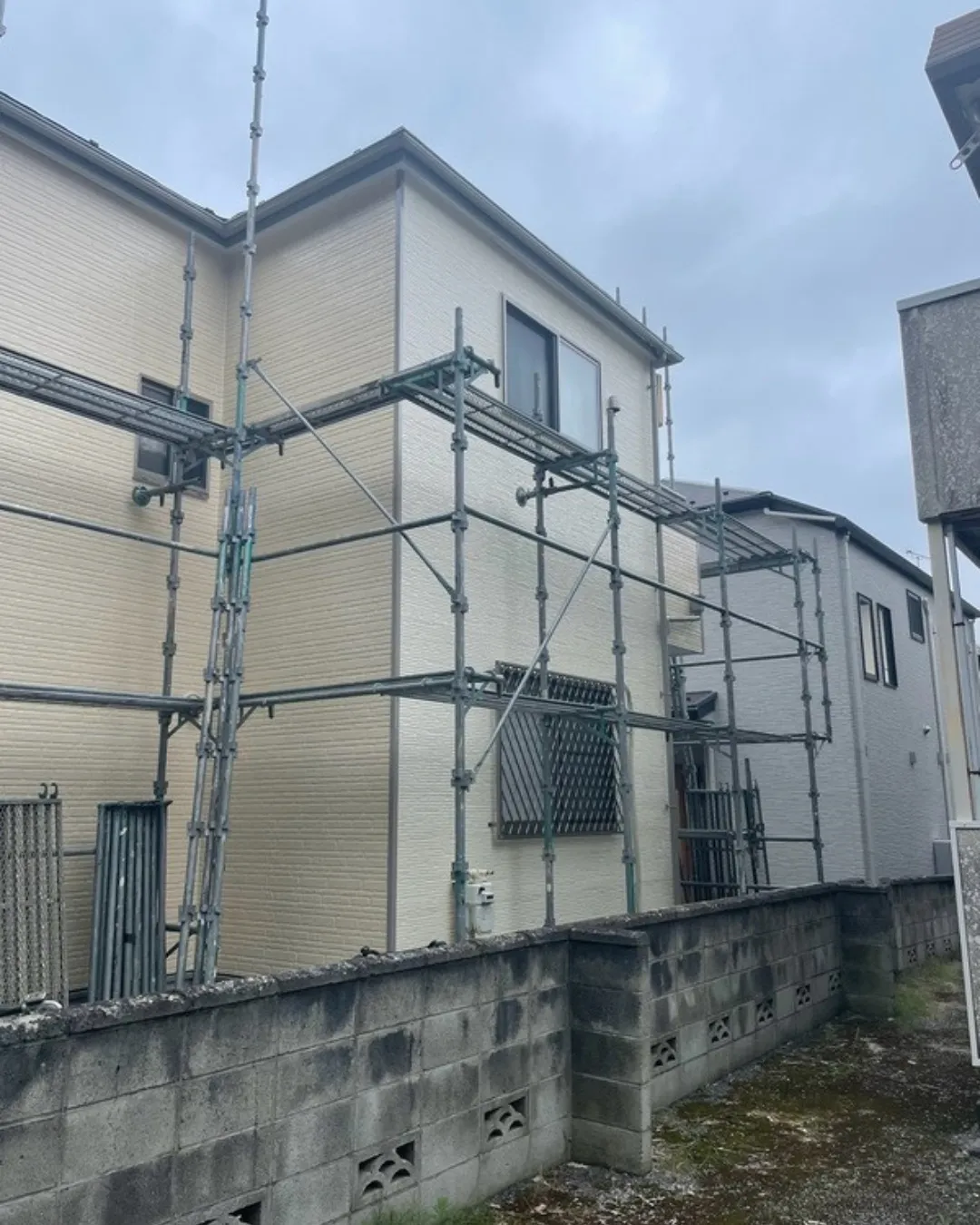ー松戸市M様邸足場解体(屋根・外壁改修工事)-