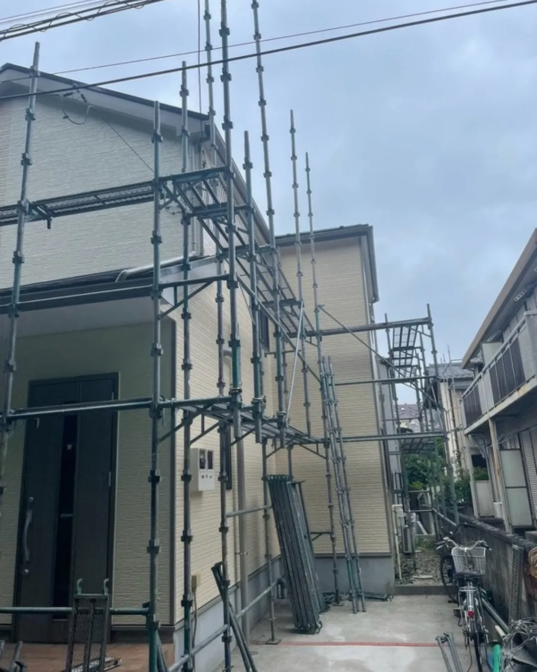 ー松戸市M様邸足場解体(屋根・外壁改修工事)-