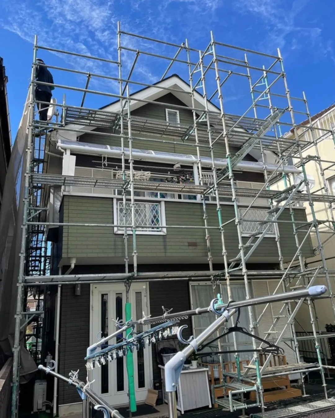 ー松戸市M様邸工事着工(屋根・外壁塗装工事)-