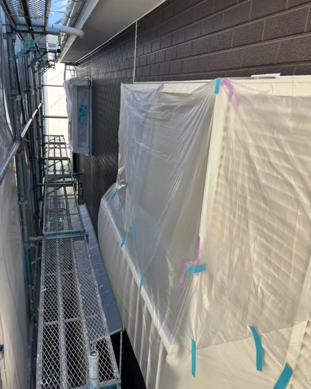 ー松戸市M様邸屋根下塗り（屋根・外壁塗装工事）－