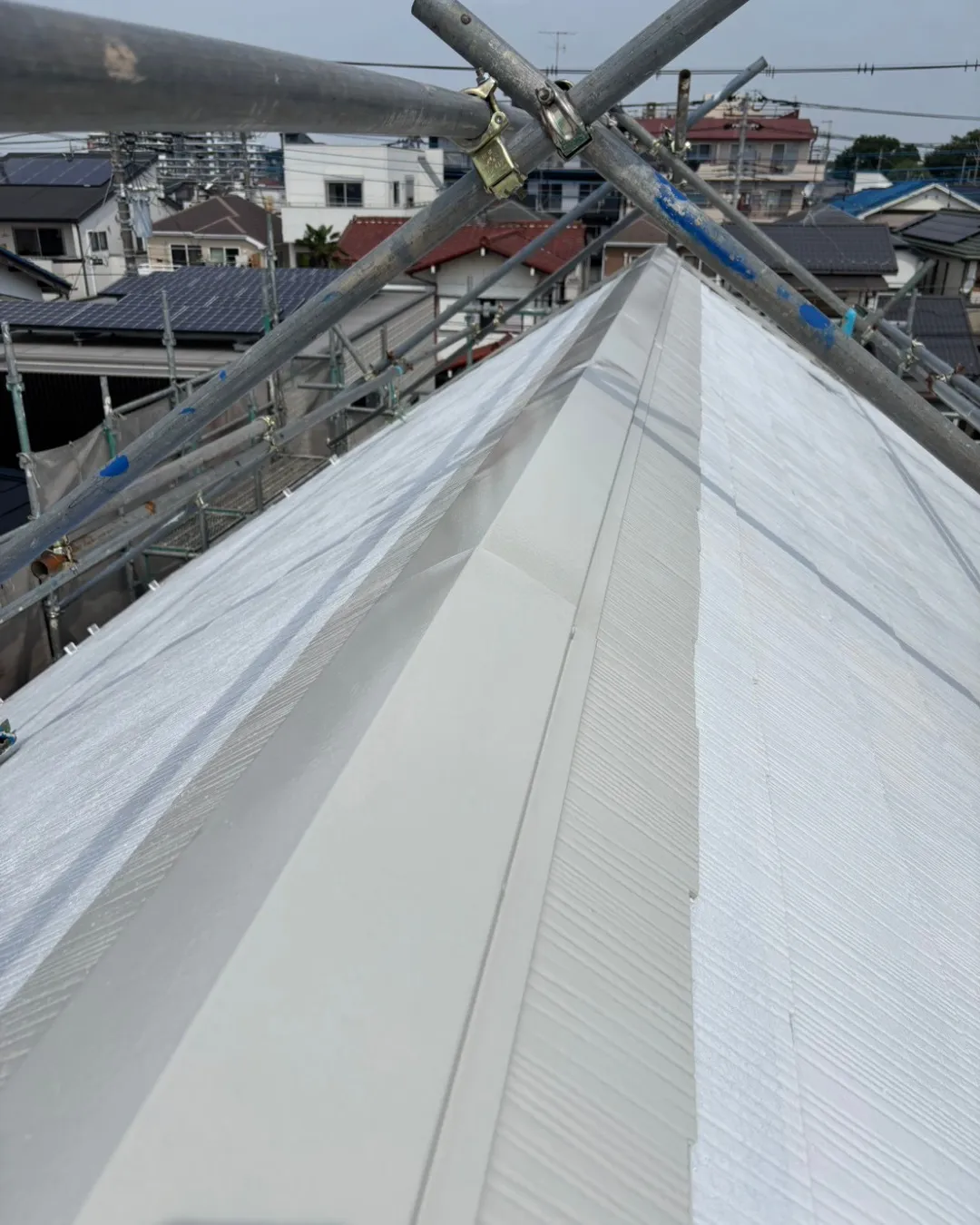 ー松戸市M様邸屋根中塗り他(屋根・外壁塗装工事)-