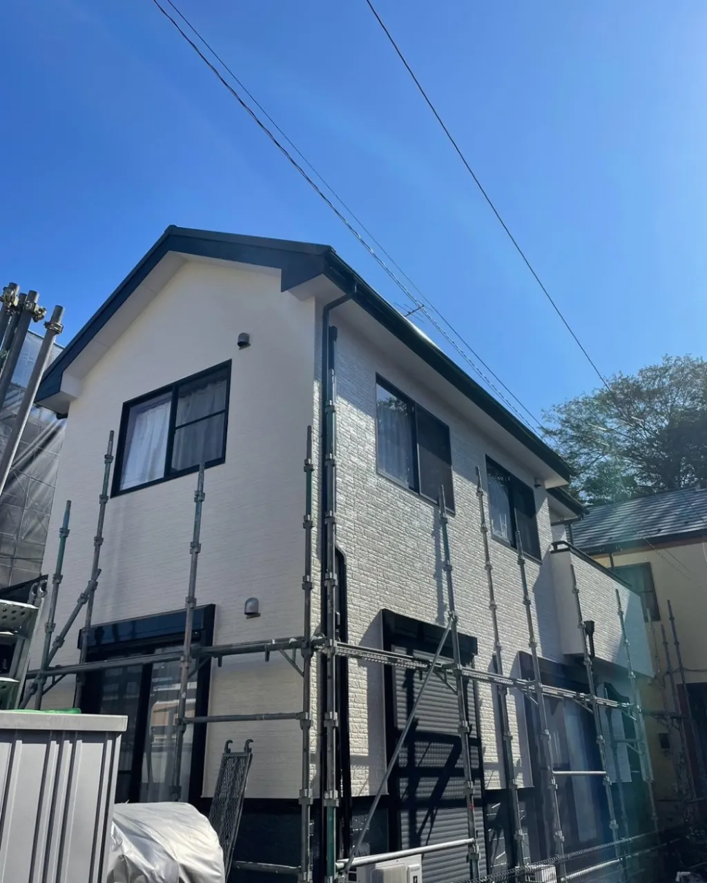 ー松戸市K様邸足場解体(屋根・外壁改修工事)-