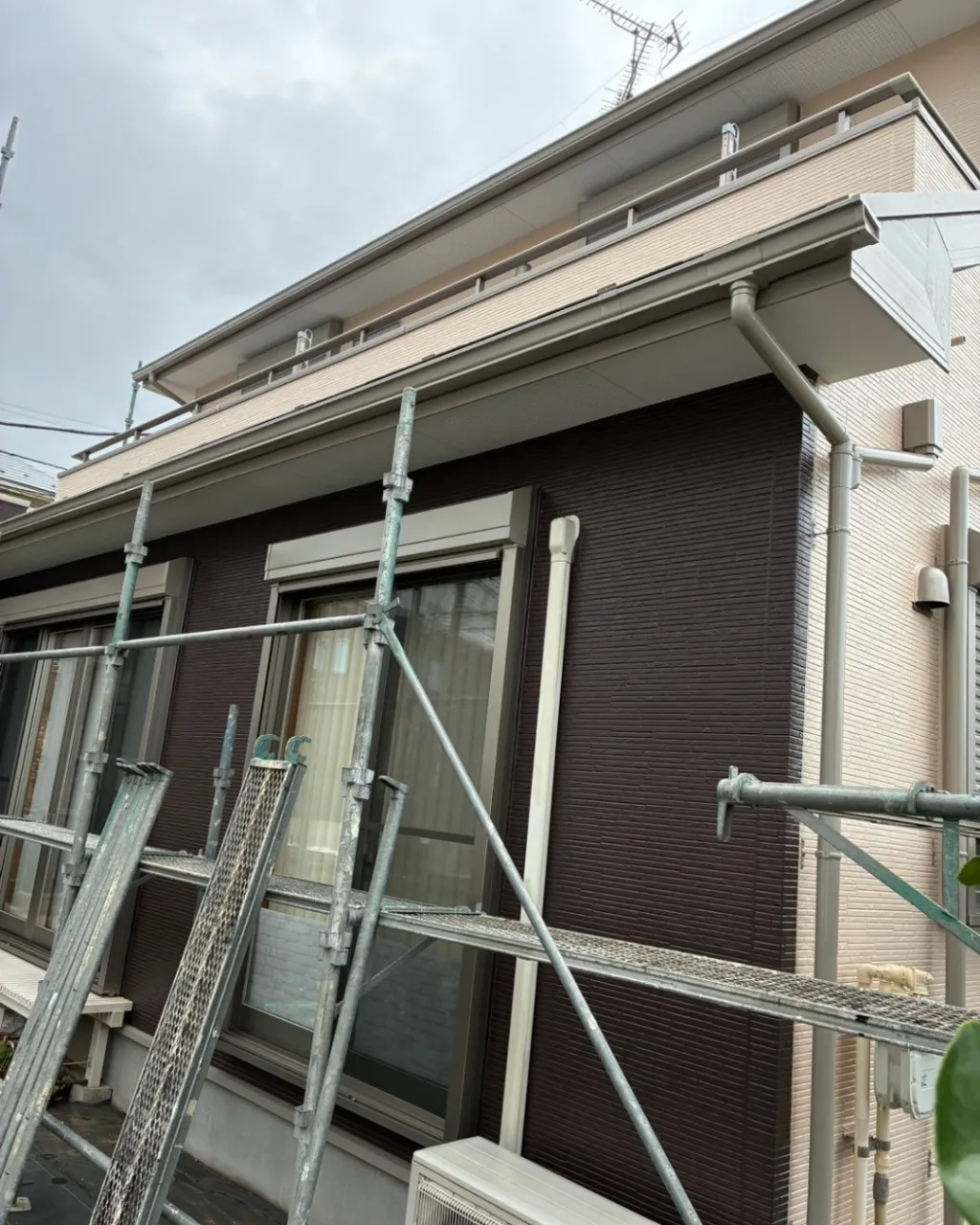 ー松戸市W様邸足場解体（屋根・外壁塗装工事）－