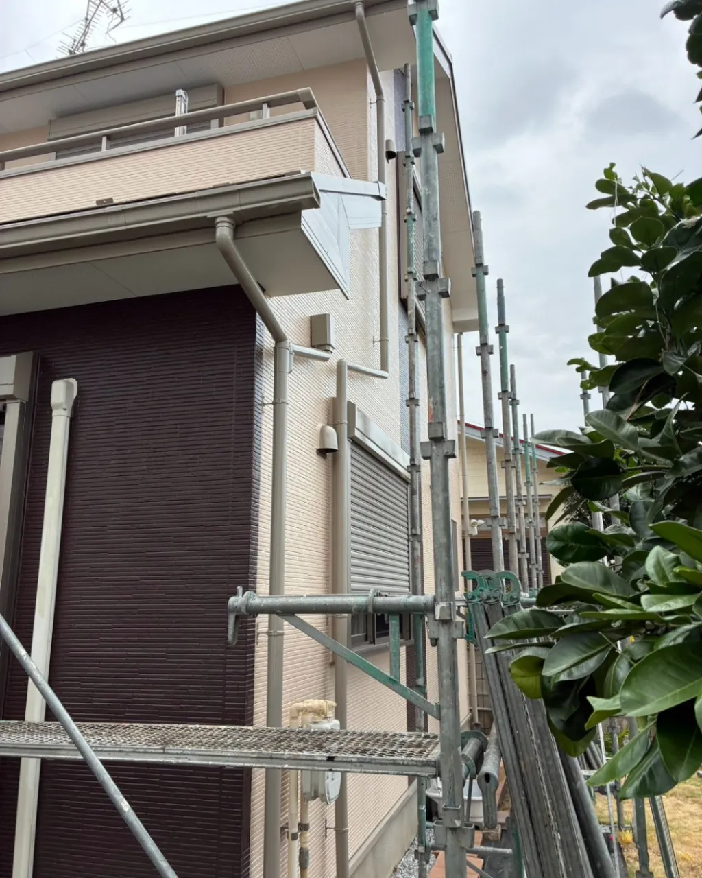 ー松戸市W様邸足場解体（屋根・外壁塗装工事）－