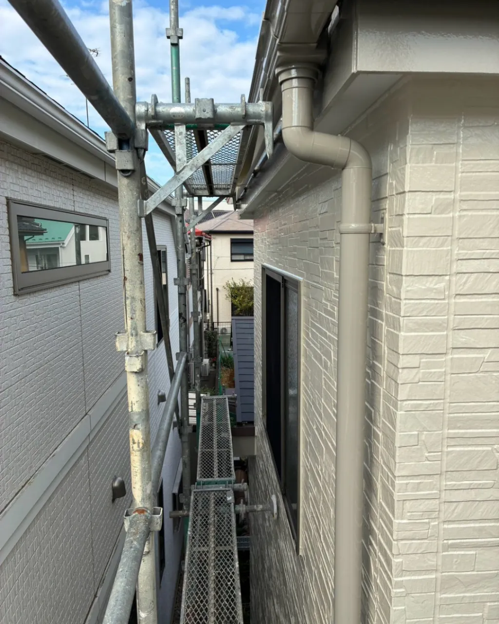 ー松戸市S様邸足場解体（外壁塗装工事）－