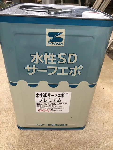 千葉県松戸市千駄堀　　K様邸　　屋根・外壁塗装工事　－外壁下塗り＆台風対策－